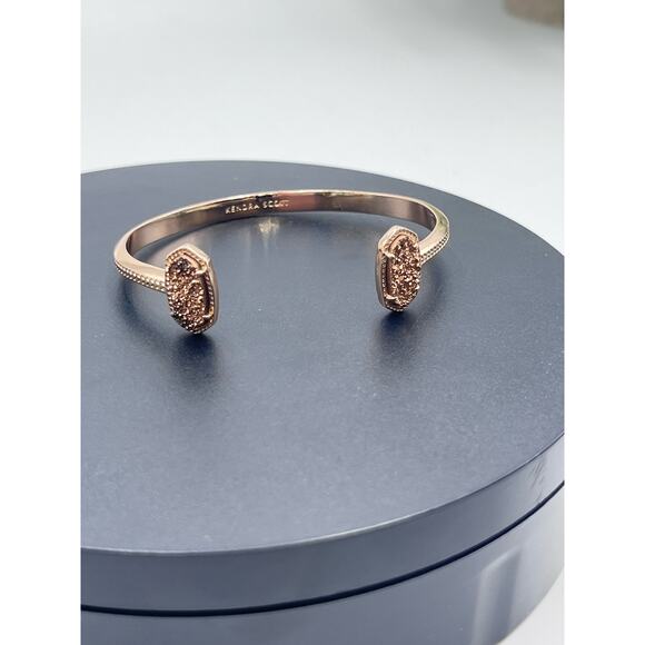 Kendra Scott Elton‎ Rose gold Rose Drusy Cuff Adjustable
Bracelet - Picture 11 of 13